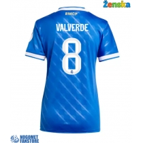 Real Madrid Federico Valverde #8 Rezervni Dres za Ženska 2025-26 Kratak Rukav